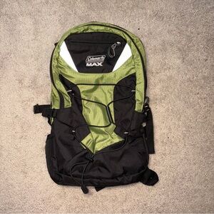 Coleman Max Green and Black Backpack 14L